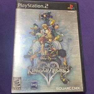 PS2 Kingdom Hearts game